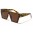 Flat Top Square Unisex Wholesale Sunglasses P6558