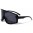 Shield Wrap Around Men's Wholesale Sunglasses P6631-CM