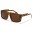 Rectangle Mirrored Men's Sunglasses in Bulk P6693