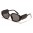 Oval Women's Logo Free Sunglasses Wholesale P6711