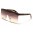 Shield Rimless Women's Sunglasses Wholesale P6718