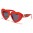 Heart Shaped Oval Women's Sunglasses in Bulk P6731-HEART