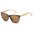 Superior Round Bamboo Wholesale Sunglasses SUP89020