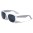 Classic White Frame Unisex Bulk Sunglasses W-1-WHT-SD
