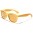 Wood Print Classic Unisex Sunglasses Wholesale W-695-WD-CM
