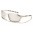 X-Loop Wrap Around Oval Sunglasses Wholesale X2649-WHT