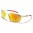 X-Loop Wrap Around Oval Sunglasses Wholesale X2649-WHT
