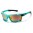 X-Loop Oval Wrap Around Sunglasses Wholesale X2745