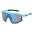X-Loop Wrap Around Shield Sunglasses Wholesale X3654