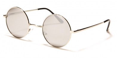 Round Retro Unisex Sunglasses Wholesale 711050-RV