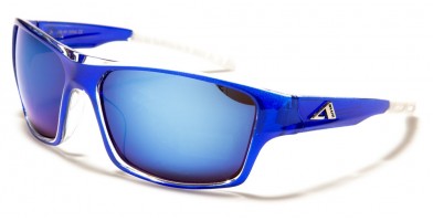 Arctic Blue Wrap Around Men's Bulk Sunglasses AB-66