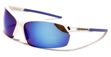 Arctic Blue Wrap Around Men's Wholesale Sunglasses AB-76