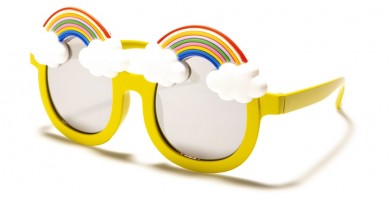 Kids Round Rainbow Wholesale Sunglasses K-894