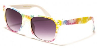 Kids Classic Tie-Dye Wholesale Sunglasses KG-WF01-TYD