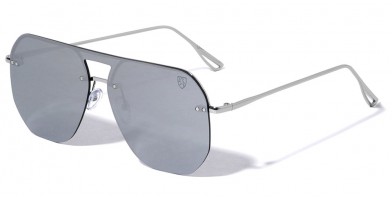 Khan Rimless Aviator Wholesale Sunglasses KN-M21040