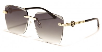 Kleo Rimless Women's Wholesale Sunglasses LH-M7835
