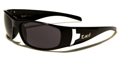 Locs Oval Men's Wholesale Sunglasses LOC9030-BK