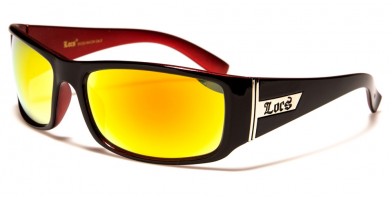 Locs Oval Men's Sunglasses Wholesale LOC91133-BKCM