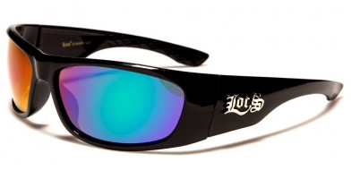 Locs Oval Men's Sunglasses LOC91139-BKRV