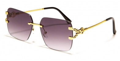 Rimless Oval Women's Bulk Sunglasses M10885