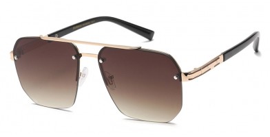 Manhattan Rimless Men's Sunglasses Wholesale MH88066