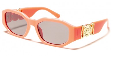 Rectangle Neon Color Frame Wholesale Sunglasses P30344-NEON