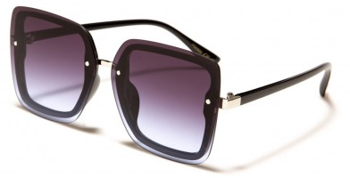 Rimless Butterfly Women's Sunglasses Wholesale P30502