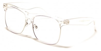 Round Classic Unisex Bulk Glasses P9133-CRYS-CLR