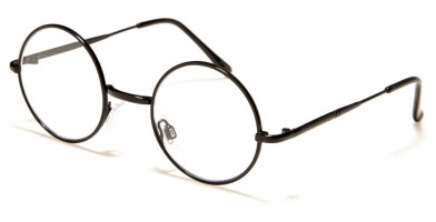 Round Clear Lens Unisex Wholesale Sunglasses PV8009-CLR