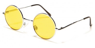 Round Color Lens Unisex Sunglasses Wholesale PV8009-CO