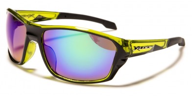 Mens Xloop Sunglasses Oval Rectangular Wrap Around Sports Shades