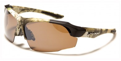 X-Loop Wrap Around Camouflage Sunglasses in Bulk X3627-CAMO