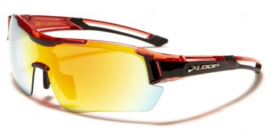 Black/Orange 16409 New X-Loop Sport Sunglasses Authorized Dealer 
